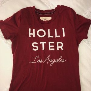graphic Hollister tshirt